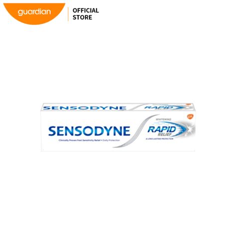 Sensodyne Rapid Relief Whitening Sensitive Teeth Toothpaste G Lazada