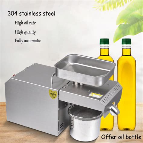 High Efficiency Mini Oil Making Machine Portable Oil Press Machine