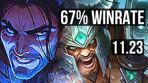 SYLAS Vs TRYNDA MID 11 0 2 67 Winrate Legendary KR Master 11