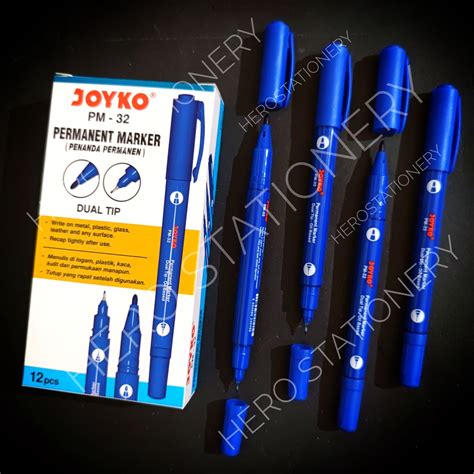 Jual Joyko Double Tip Permanent Marker Spidol Permanen Pm Pm Pm