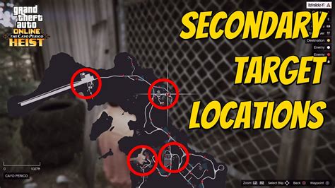 Cayo Perico Heist All Secondary Target Locations And Loot In The Mansion