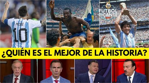 Candente Discusi N Por Los Mejores Jugadores De La Historia Messi