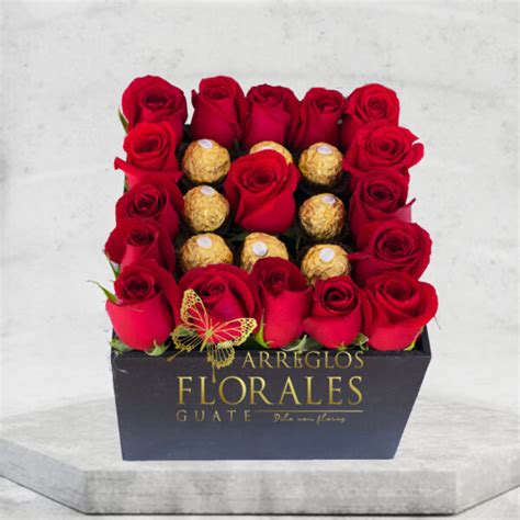 Amor Con Ferrero Arreglos Florales Guate