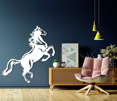 Horse Wall Art, Horse Wall Decor, Horse Gifts, Metal Horse Sign ...