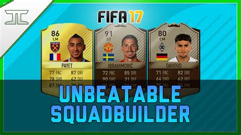 FIFA 17 Insane Unbeatable Hybrid Squad Builder W Movember Ibrahimovic