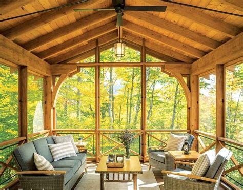 30 Cozy Farmhouse Screened In Porch Design Ideas