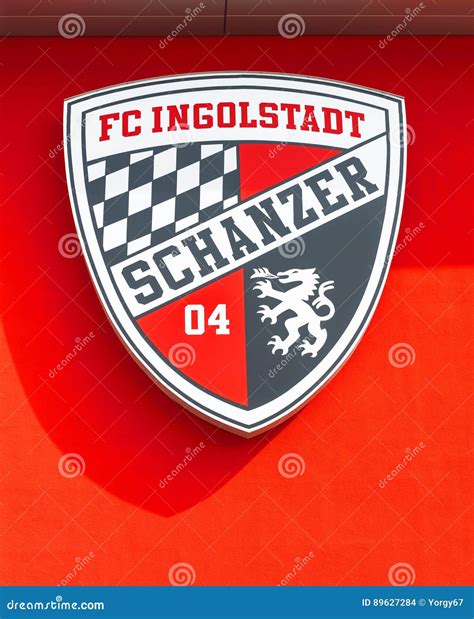 FC Ingolstadt emblem editorial stock image. Image of football - 89627284