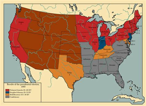 The United States Presidential Election Of 1860 By Thearesproject On