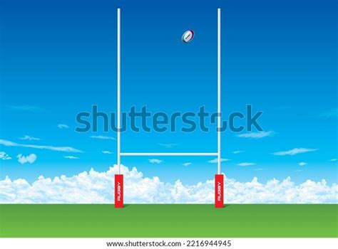 Rugby Posts Over 3 261 Royalty Free Licensable Stock Vectors Vector