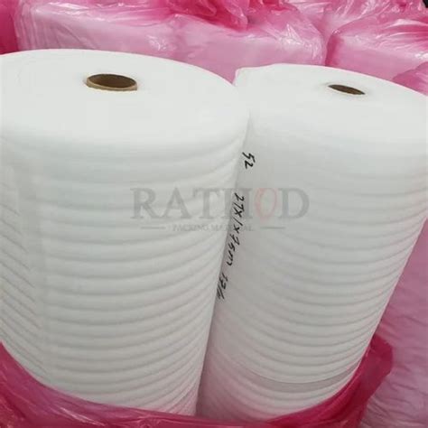 White Epe Foam Roll For Packaging Thickness 2mm To 70mm At Best