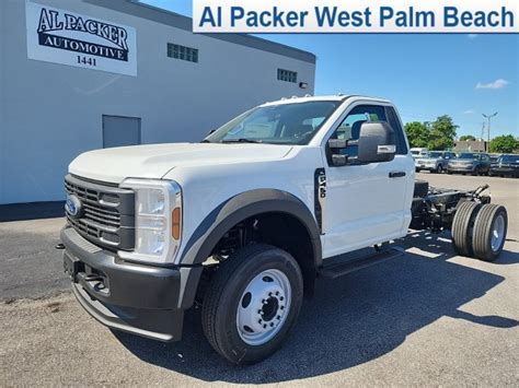 New 2024 Ford Chassis Cab F 450® Xl Regular Cab In West Palm Beach Rda13286 Al Packer Ford