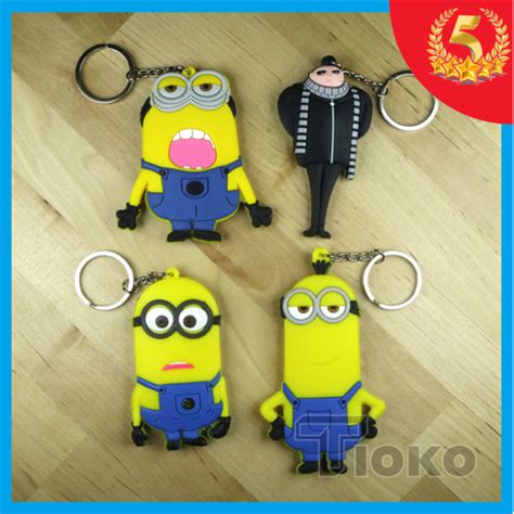 Jual Gantungan Kunci Kartun Minions Gru Despicable Me Minions 3 Kab