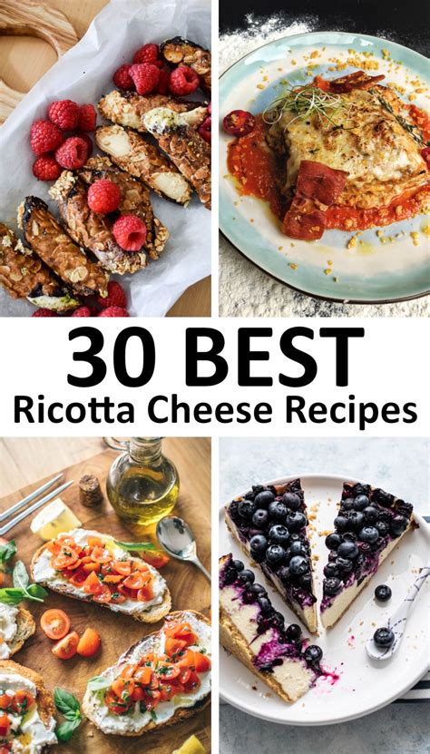 The 30 BEST Ricotta Cheese Recipes GypsyPlate