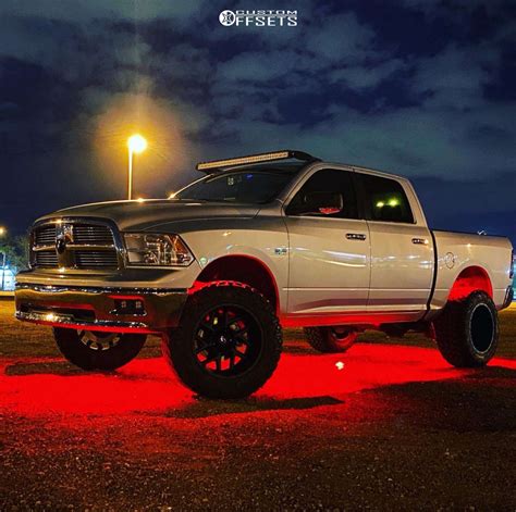 Matte Black Lifted Dodge Ram