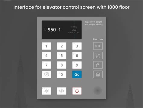 Elevator Control Panel UI By Amr Mehanna On Dribbble