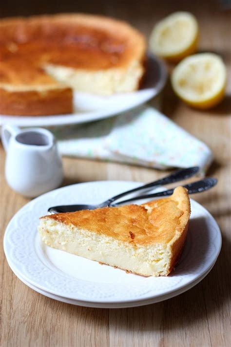 Gâteau au fromage blanc 0 et au citron