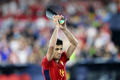 Man City Star Rodri Named UEFA Nations League Best Player