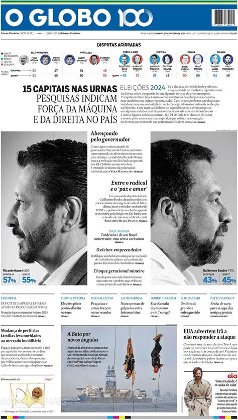 O Globo Out Jornais E Revistas Sapo Pt Ltima Hora E