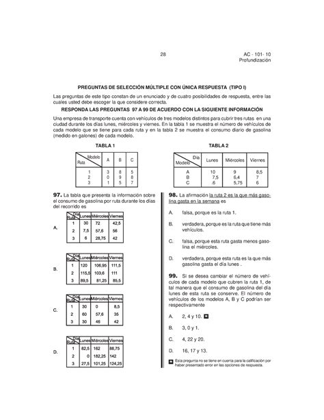 7 prueba matemc 3a1ticas 4 esta primero Profundización PREGUNTAS DE