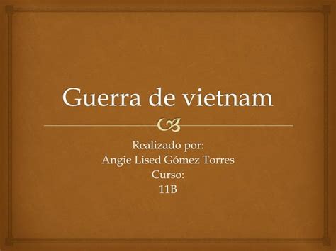 Guerra De Vietnam PPT