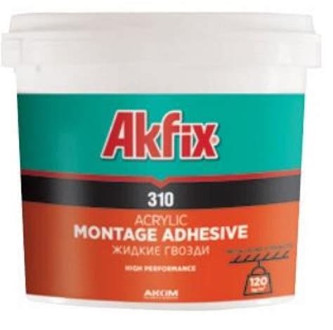 AKFİX 310 KARTONPİYER-STROPİYER YAPIŞ. BEYAZ 1 - PttAVM.com - 2024