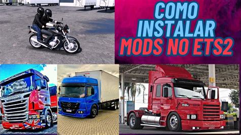 COMO INSTALAR MODS NO EURO TRUCK SIMULATOR 2 YouTube