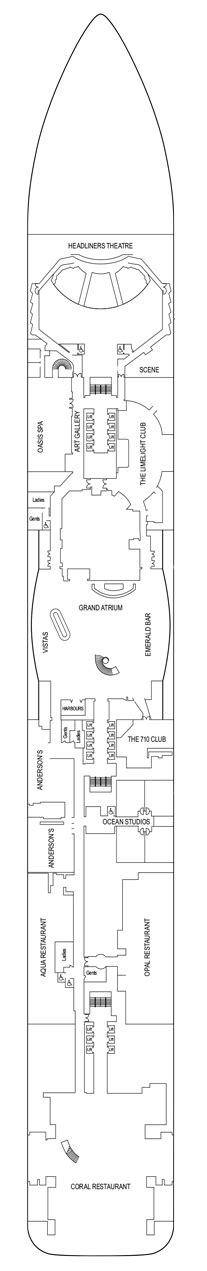 Iona Deck Plan And Cabin Plan