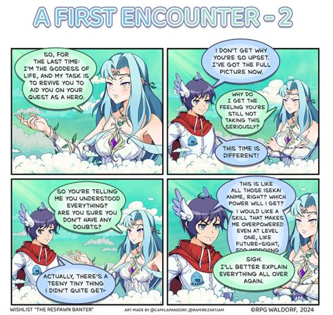 A First Encounter” My Respawn Banter Comic 3 Pics Bored Panda