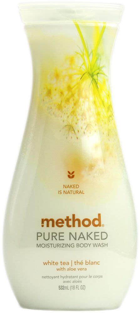Method Pure Naked Moisturizing Body Wash White Tea With Aloe Vera Fl Oz Moisturizing