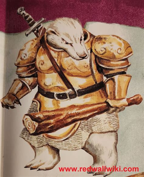 Urthwyte The Mighty Redwall Wiki Brian Jacques And Redwall