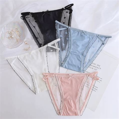 Lace Underwear Womens Summer Thin Hip Lifting Triangular Underwear