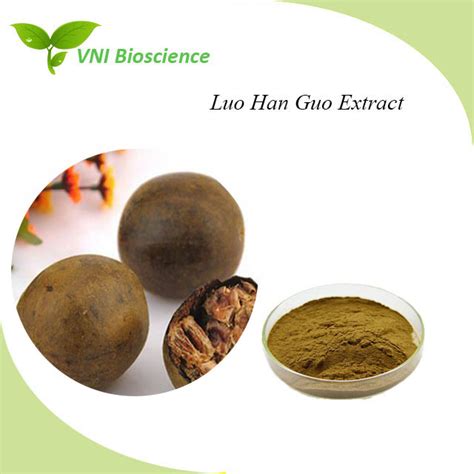 Kosher Halal Certified Natural Mogroside V Luo Han Guo Extract