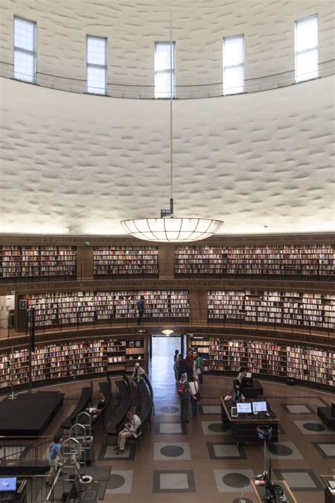 Erik Gunnar Asplund Openbare Bibliotheek Interieur Stockholm