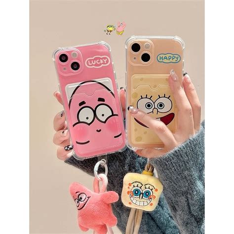 Jual Spongebob Card Holder Tali Patrick Case Infinix Note Pro G Hot I Smart I