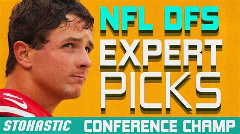 Nfl Dfs Matchups Breakdown Nfl Playoffs Conference Championship Games