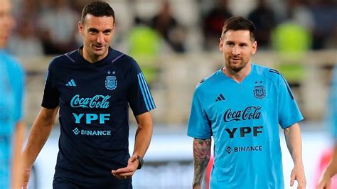 Scaloni Prob Con Y Sin Messi En La Ltima Pr Ctica Antes De Enfrentar