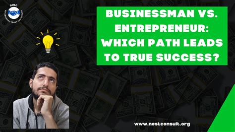 Entrepreneur Vs Businessman Unveiling The Real Differences Youtube