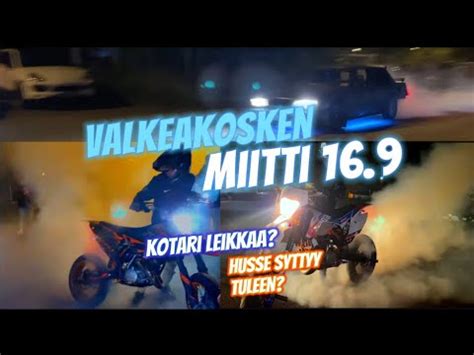 Valkeakosken Miitti Kotari Leikkaa Ja Mopo Syttyy Tuleen Youtube