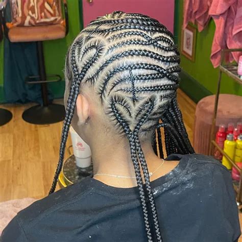 Lemonade Braids With Heart Looks To Replicate With This Braided