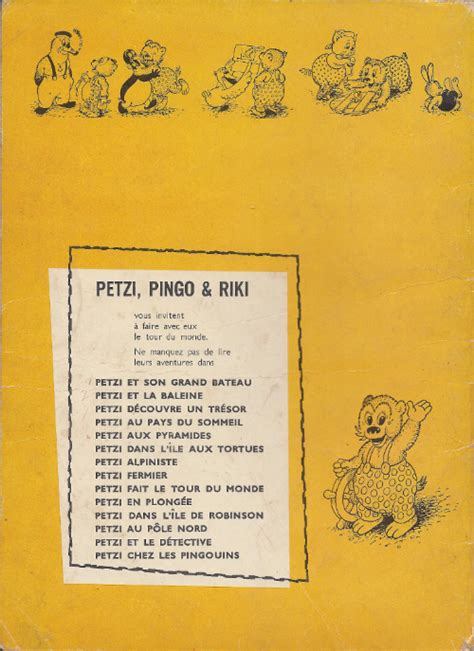 Petzi 1re Série 12 Petzi Au Pôle Nord
