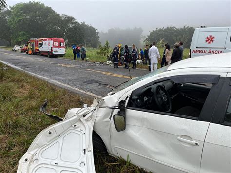 Três pessoas morrem em acidente na BR 267 TVJF