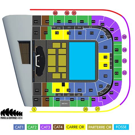 La Defense Arena Seating Chart