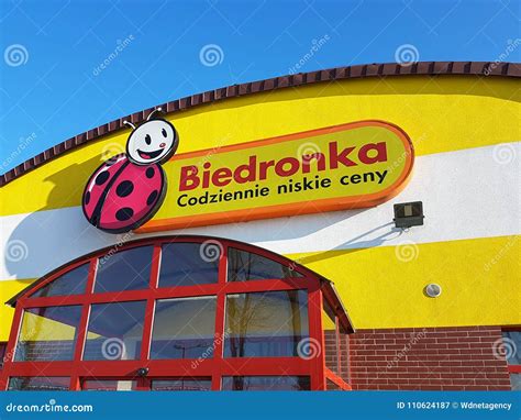 Shopping In The Supermarket Biedronka Editorial Photography Image Of