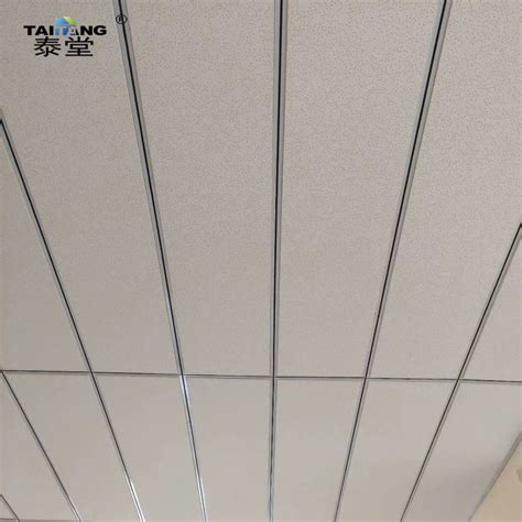 Waterproof Perforated Mineral Fiber Acoustical False Ceiling Boards