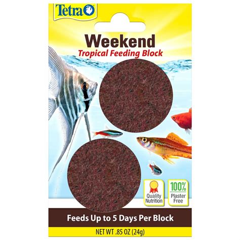 Aquarium Central Tetra Vacation Tropical Slow Release 14 Day Feeder