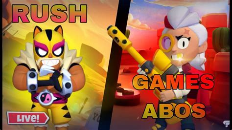 LIVE BRAWL STARS CHILL ON RUSH LES TROPHÉES GAMES ABOS ET ON RUSH