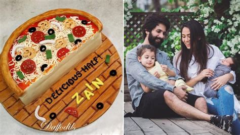 Shahid Kapoor Mira Rajput Celebrate Son Zains Half Birthday With A