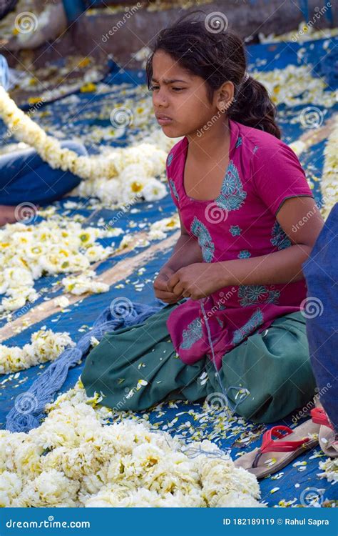 New Delhi, India , November 28, 2019 : Ghazipur Flower Market Delhi ...