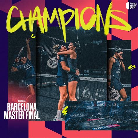 CAMPEONAS Final Inolvidable En El Boss Barcelona Master 2023 PadelStar