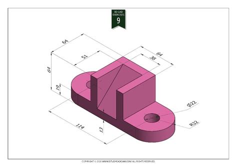 Épinglé sur 3D CAD EXERCISES